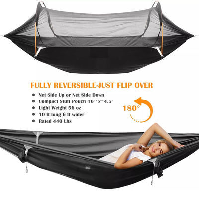 Modern Design Style Outdoor Garden Parachute Camping Tent with Mosquito Net and Rain Cove