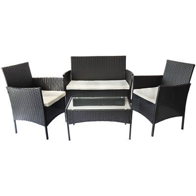 Y Mail Packing Woven Patio Set All Weather Rattan Garden Furniture by AJUNION