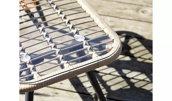 Transform Your Garden with AJUNION 4 Piece All Weather Wicker Outdoor Furniture Set