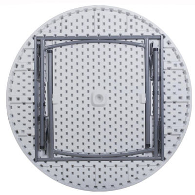 Outdoor Camping Party Event Banquet Wedding Round Portable Metal 4 6ft Plastic Table