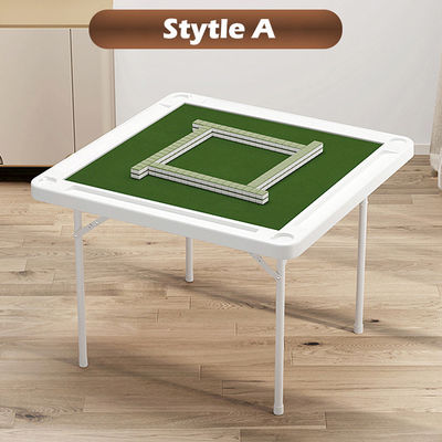 Customizable Logo 4-Player Poker Card Mahjong Table for Outdoor and Indoor Activities