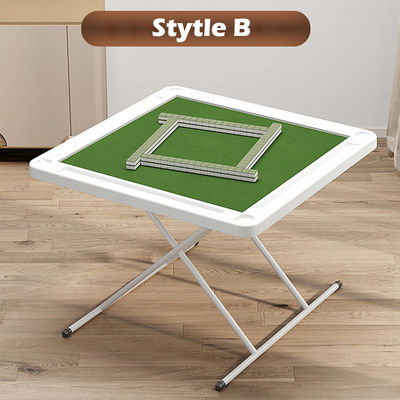 Customizable Logo 4-Player Poker Card Mahjong Table for Outdoor and Indoor Activities