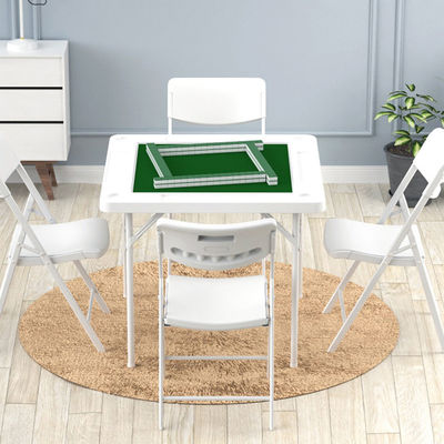 Customizable Logo 4-Player Poker Card Mahjong Table for Outdoor and Indoor Activities