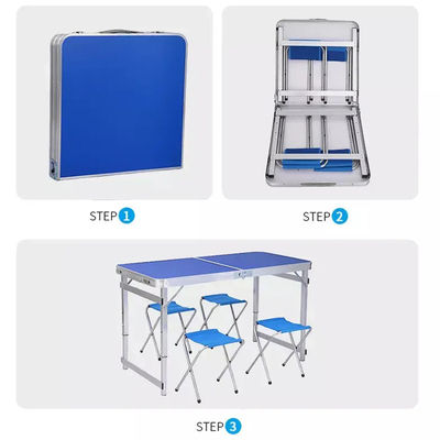 Modern Design Folding Portable Table and Chair Set for Barbecue Beach Picnic Camping