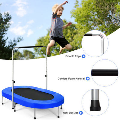 Indoor Outdoor Foldable Collapsible Trampoline for Kids 4 FT or OEM Height Adjustable