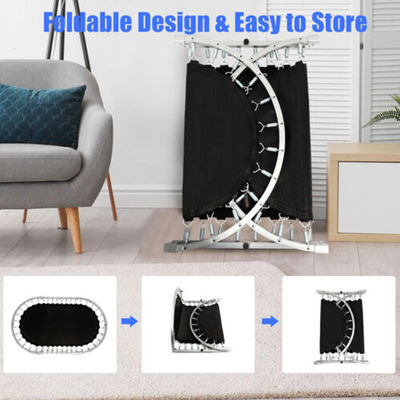 Indoor Outdoor Foldable Collapsible Trampoline for Kids 4 FT or OEM Height Adjustable