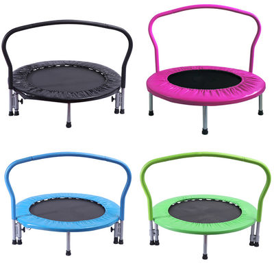 Home Indoor Outdoor Portable Foldable Kids Jumping Bed 4FT Frame Size with Handle