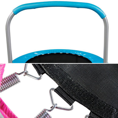 Home Indoor Outdoor Portable Foldable Kids Jumping Bed 4FT Frame Size with Handle