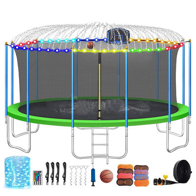 Outdoor Park Round 10FT Fitness Jumping Trampoline with Safety Net and Custom Logo