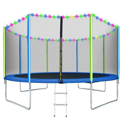 Outdoor Park Round 10FT Fitness Jumping Trampoline with Safety Net and Custom Logo