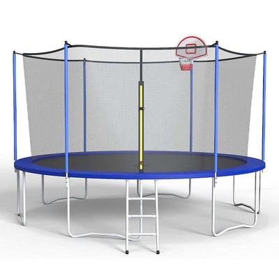 Outdoor Park Round 10FT Fitness Jumping Trampoline with Safety Net and Custom Logo