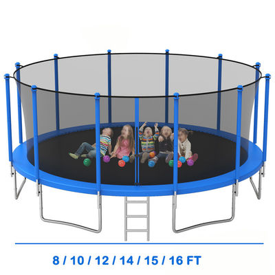 14 FT or OEM Indoor Outdoor Garden Adults Kids Trampoline with Safety Protection Net