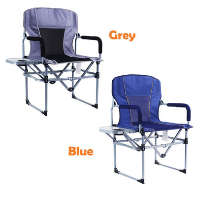 Outdoor Camping Picnic Fishing Chair with Side Table Lightweight and Portable Design