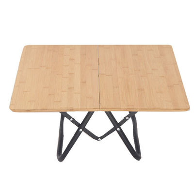 Custom Logo Embroidery or Printing Lightweight Folding Table for Outdoor Travel Garden