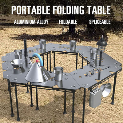 50*22*10/30/40cm DIY Beach Picnic Camping Coffee Dinning Tactical Table for Courtyard