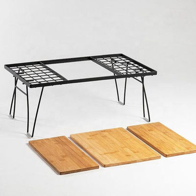 Lightweight Portable Adjustable Barbecue Beach Picnic Camping Kitchen Igt Table with 1