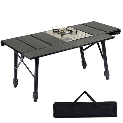 Adjustable Lightweight Camping Table for Hiking Garden BBQ Beach Picnic Kitchen