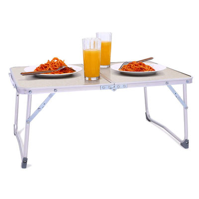 Indoor Outdoor Portable Aluminum MDF Table for Camping Beach Picnic