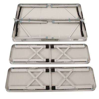 Folded Outdoor Garden Patio Portable Aluminum Camping Dinning Table and Chair Set for Barbecue Beach Picnic