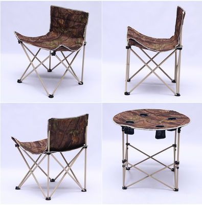 Fishing Camping Beach Fabric Double Portable Outdoor Garden Chair and Table for Adults
