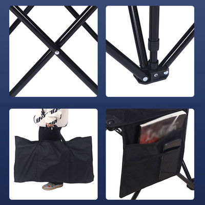 OEM Collapsible Bench Portable 6 Seats Foldable Beach Chair with Carry Bag and Back