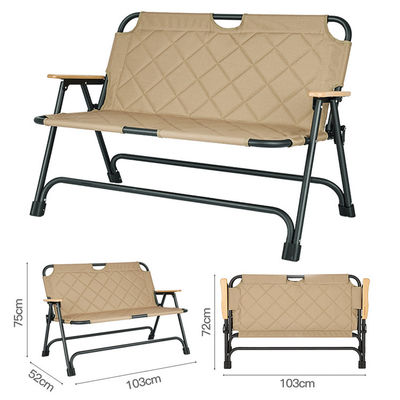 Beach Chair for Outdoor Camping Fishing Garden Leisure Double Person Portable Folding