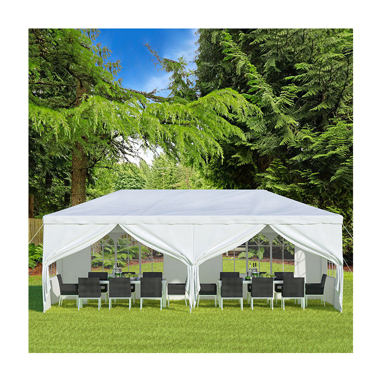 Powder Coated AJUNION 10' x 20' Outdoor Tent Canopy Gazebo Pavilion for Wedding Party