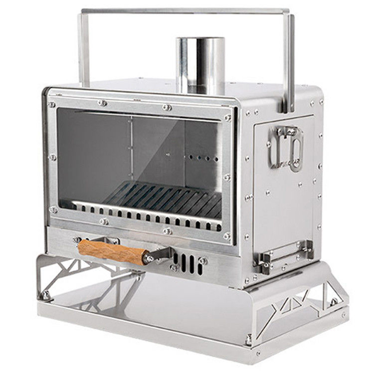 Stainless Steel Portable Foldable Heating Camp Stove for Outdoor Camping Graden Sets
