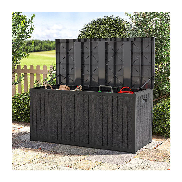 Weather Resistant Outdoor Storage Box for Garden Load ＞10kg W 56 x L 125 x H 61.5 cm