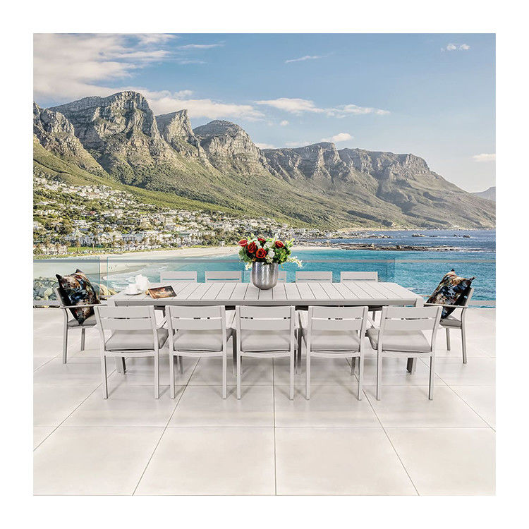 Outdoor Restaurant Dining Set Metal Table and Chairs for Leisure Facilities Garden Set