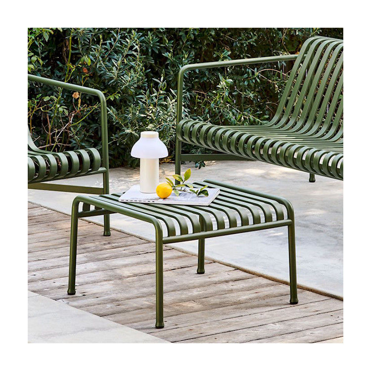 AJUNION Power Coated Steel Outdoor Furniture Coffee Metal Table Legs Furniture Minimalist Garden Set