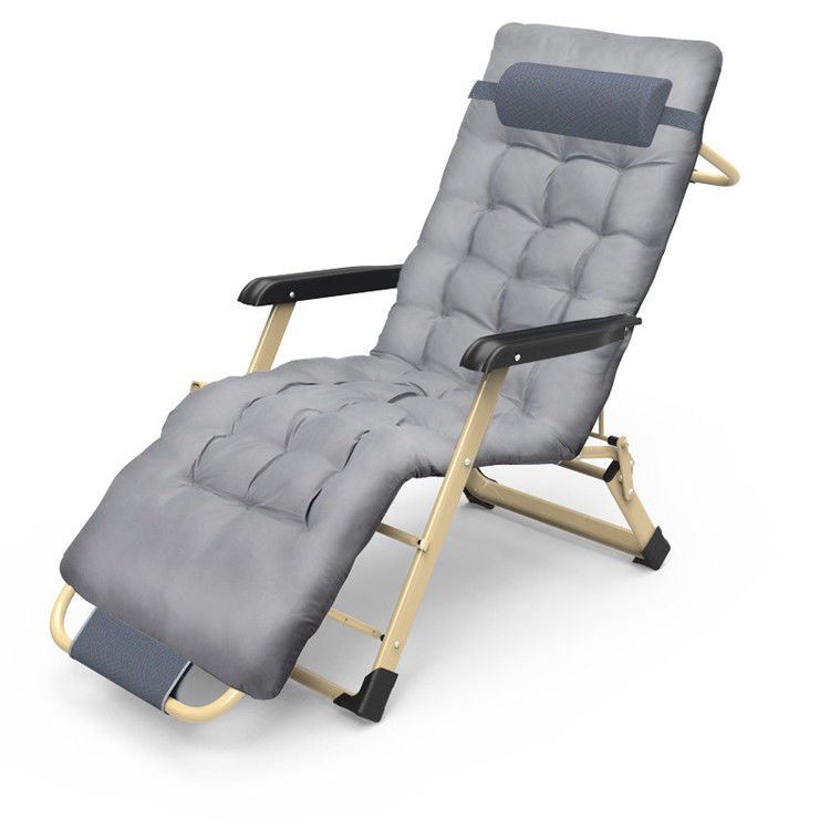 Foldable Portable Chaise Lounge Chair for Outdoor Beach Patio Garden Camping Pool Side
