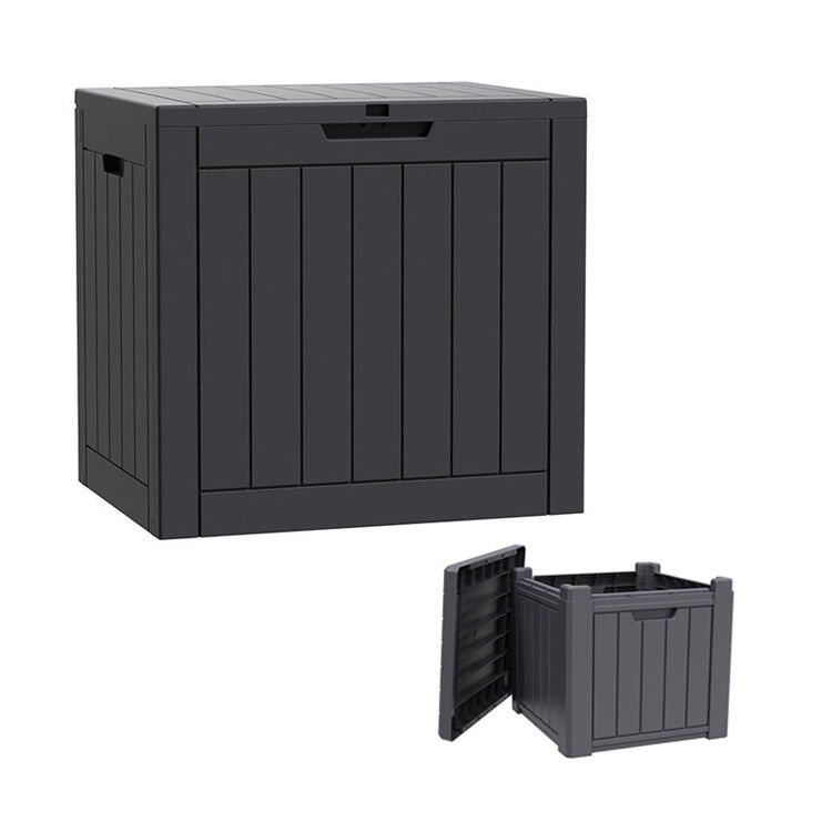 118L Custom Logo Multifunction Outdoor Waterproof Plastic Resin Tool Storage Container for Camping and Patio