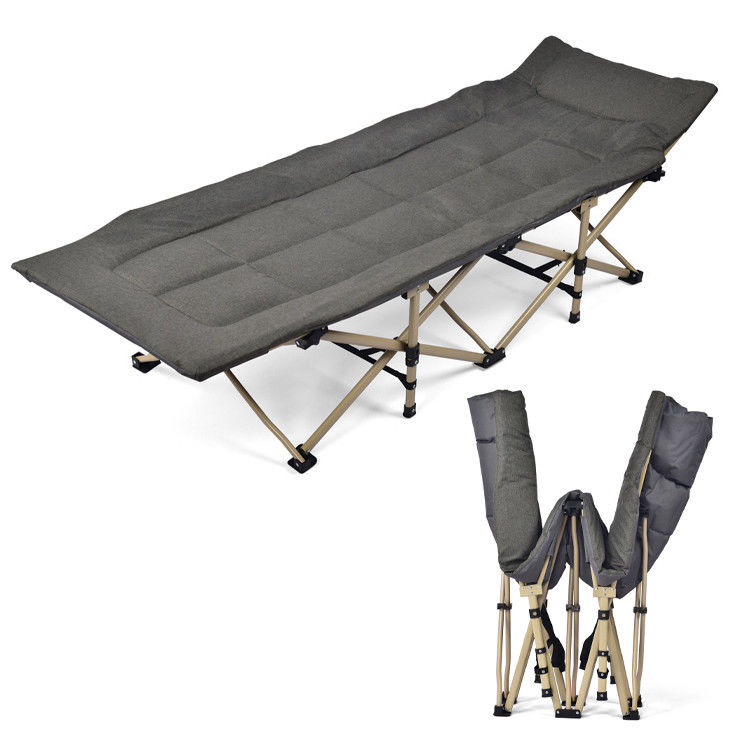 Outdoor Portable Folding Recliner Collapsible Chaise Lounge for Outdoor Activities