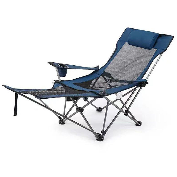 Aluminium Outdoor Folding Camping Chair Portable and Adjustable Moon Beach Lounger Chair