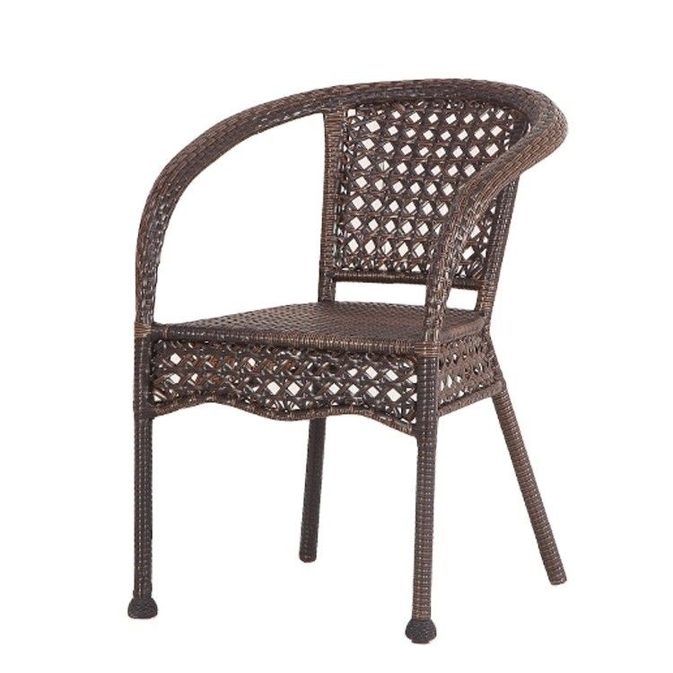 Outdoor Cafe Patio Garden Balcony Hotel Beach Stackable ArmChair for Leisure Outdoor