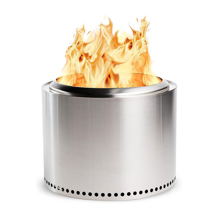 Customized Color Stainless Steel Portable Outdoor Camping Fire Pit Wood Burning Fireplace