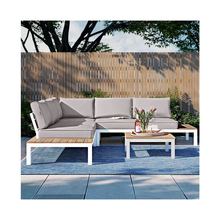 120.16 lb. Overall Product Weight AJUNION Outdoor Sectional Sofa Set for Patio Lounge