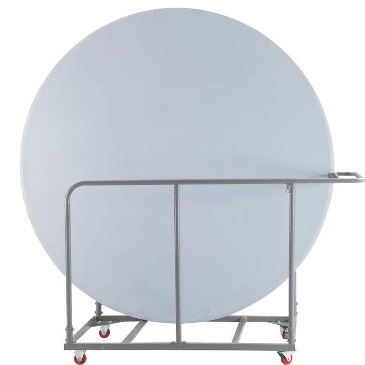 Outdoor Camping Party Event Banquet Wedding Round Portable Metal 4 6ft Plastic Table