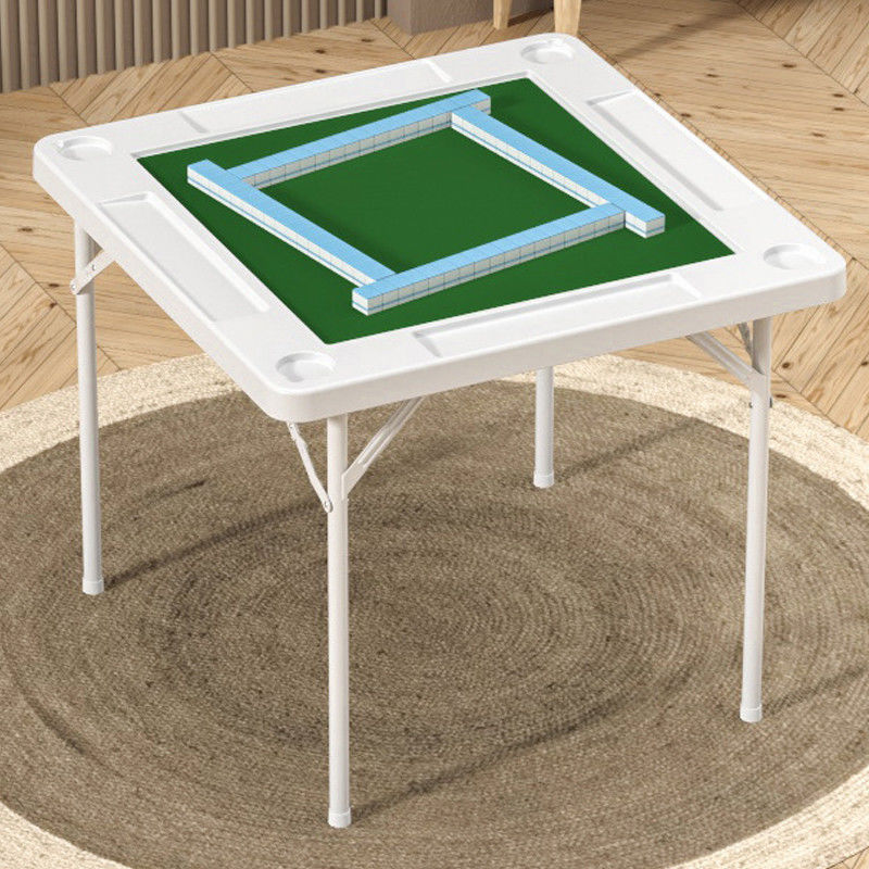 Customizable Logo 4-Player Poker Card Mahjong Table for Outdoor and Indoor Activities