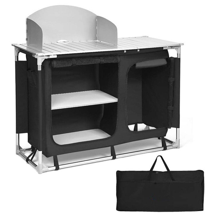 Foldable Portable Table for Villa Party Event Banquet in Outdoor Garden Backyard Patio