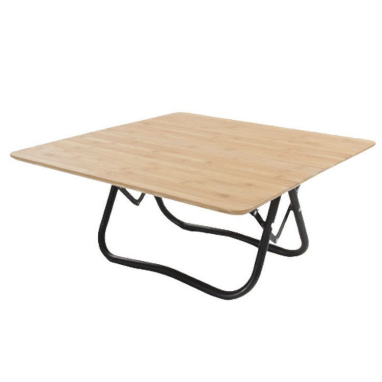 Custom Logo Embroidery or Printing Lightweight Folding Table for Outdoor Travel Garden
