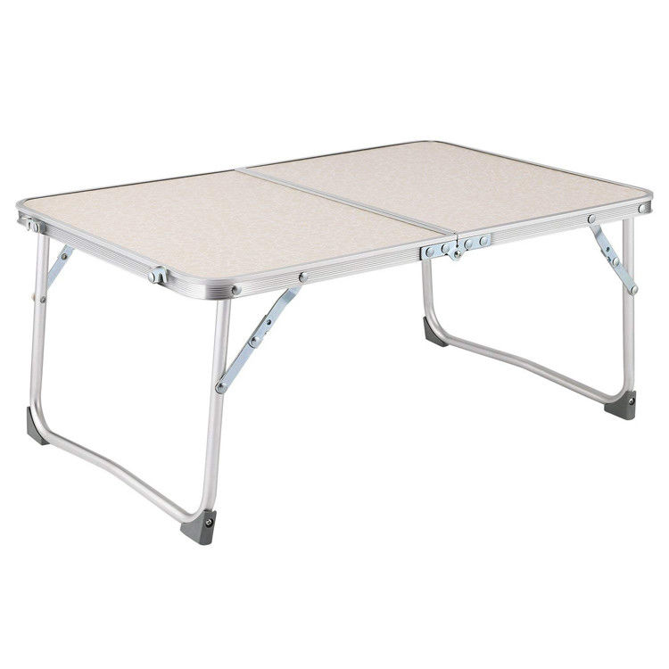Indoor Outdoor Portable Aluminum MDF Table for Camping Beach Picnic