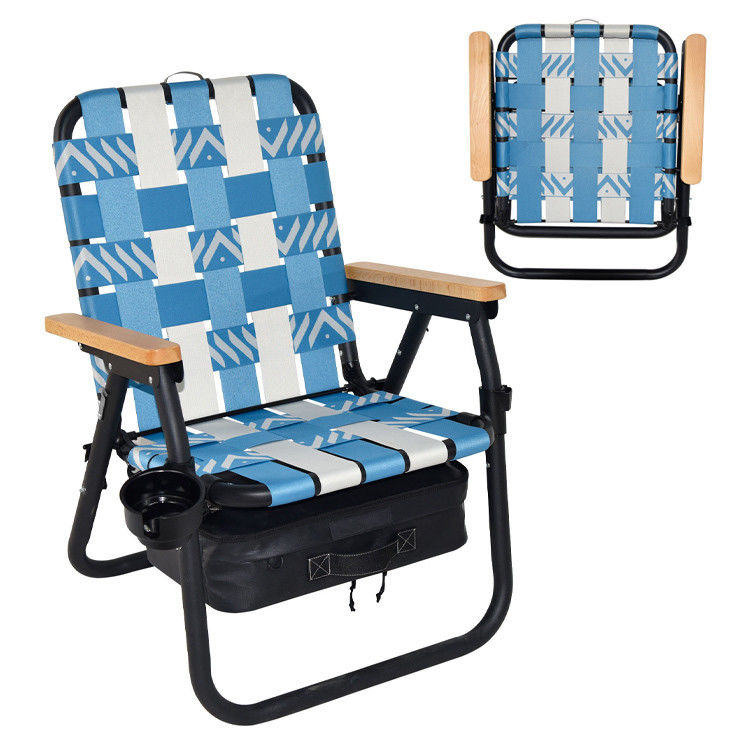 Outdoor Picnic Travel Beach Lightweight Metal Folding Portable Foldable Camping Backpack Chairs